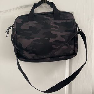 Banana Republic - Black Camo Computer Bag - NWT